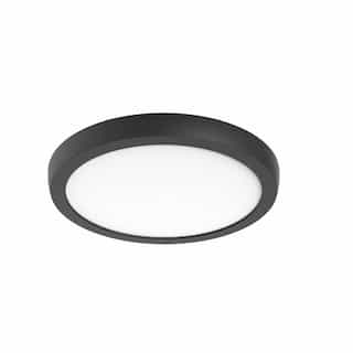 Nuvo 12-in 19.5W Blink Pro Surface Mount, Round, 120V-277V, CCT Select, BLK