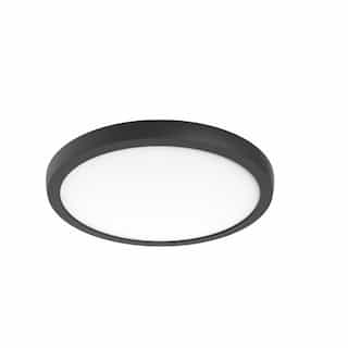 Nuvo 15-in 29W Blink Pro Surface Mount, Round, 120V-277V, CCT Select, Black