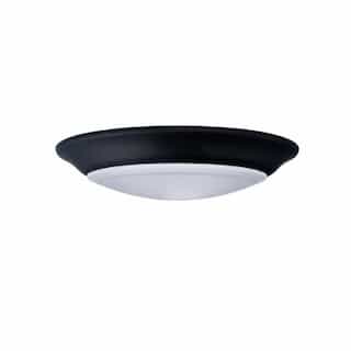 Nuvo 7-in 15W LED Disk Light, 1000 lm, 120V, 5-CCT Select, Black