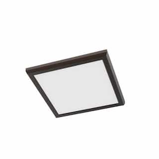 9-in 11W Square Blink Performer Fixture, 1150 lm, 120V, 5-CCT, Bronze