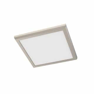 9-in 11W Square Blink Performer Fixture, 1150 lm, 120V, 5-CCT, Nickel