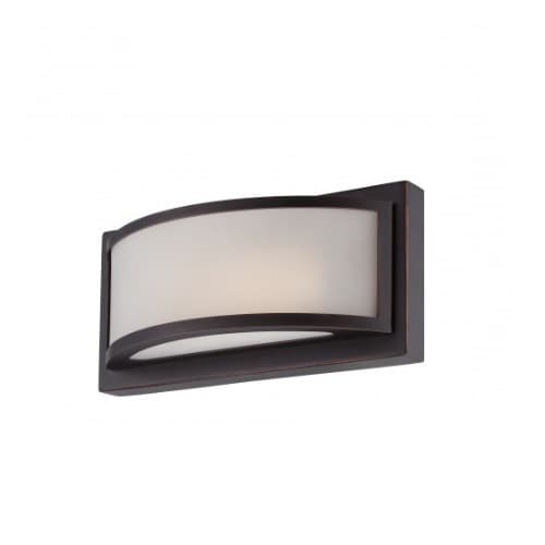 Nuvo 10W Mercer LED Wall Sconce Light, Georgetown Bronze
