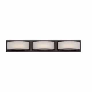 Nuvo 14.4W Mercer LED Wall Sconce Light, Georgetown Bronze