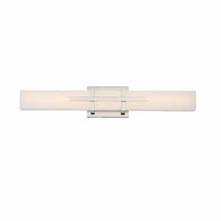 Nuvo 26W Grill LED Wall Sconce, Double, Polished Nickel