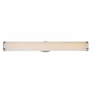 Nuvo 117W Pace 36" ED Wall Sconce Light, Brushed Nickel, LED Light