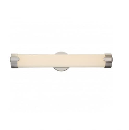 Nuvo 26W Loop LED Wall Sconce, Double, Brushed Nickel