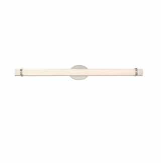 Nuvo 26W Slice LED Wall Sconce, Polished Nickel