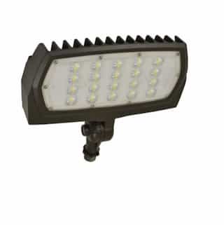 Nuvo 48W LED Flood Light, Adjustable Neck, 5562 Lumens, Bronze, 5000K