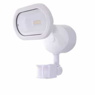 Nuvo 14W LED Security Light w/ Motion Sensor, Single Head, White, 3000K