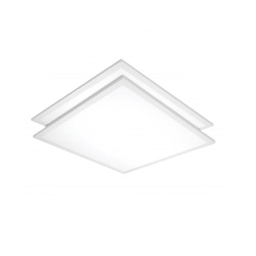 Nuvo 40W 2X2 LED Flat Panel, 3500K, Dimmable