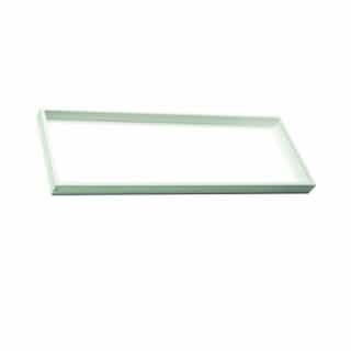 1x4 LED Flat Panel Frame Kit, White