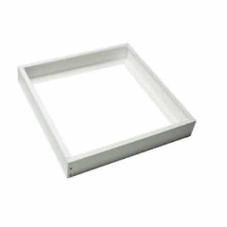 Nuvo 2x2 LED Flat Panel Frame Kit, White