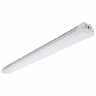 4-ft 60W Tri-Proof Linear Fixture, 347V, 9360 lm, CCT Select, Gray