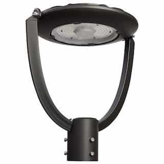 55W Adjustable Post Top, Dimmable, 7280 lm, 347V, CCT Select, Bronze