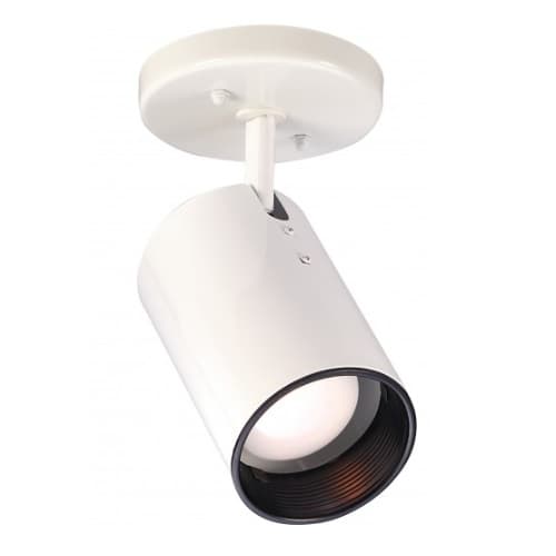 Nuvo Semi-Flush Mount Close-to-Ceiling Straight Cylinder R20 Light Fixture