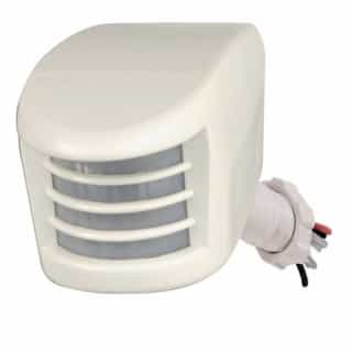Outdoor Security Add on, Motion Sensor Light, White Finish
