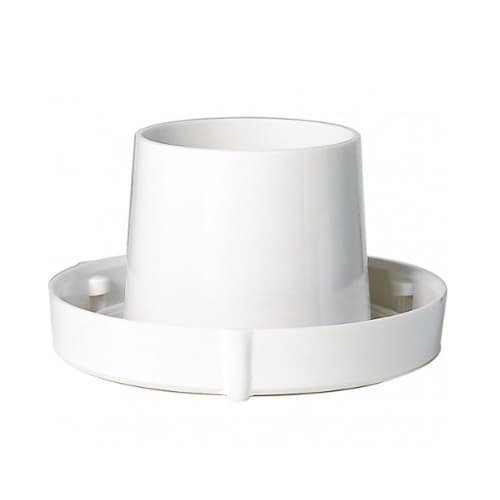 4in Twist Lock Socket for Incandescent Bulbs, 1-light, White