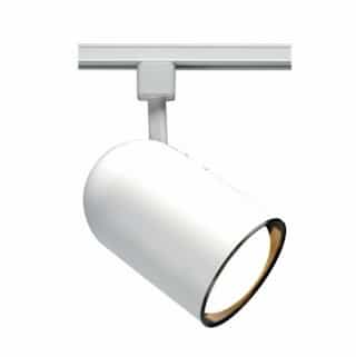 Nuvo 75W Track Light, R30, Bullet Cylinder, 1-Light, White