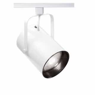 Nuvo 150W Track Light, R40, Straight Cylinder, 1-Light, White