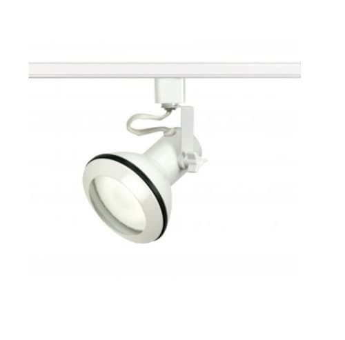 1-Light Track Light Head, PAR30 Bulb, Euro Style, White