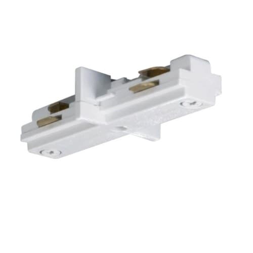 Nuvo Mini Straight Connector, I-Joiner, White