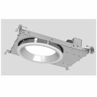 8-in 7.5/21W NYX Downlight, NC, Wide, 120V-277V, Selectable CCT, WBW
