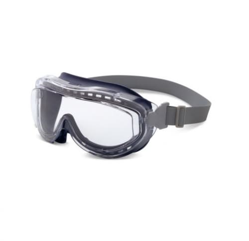 Honeywell Flex Seal Goggles w/ Anti-Fog & Anti-Scratch Coating, Clear Lens, Navy