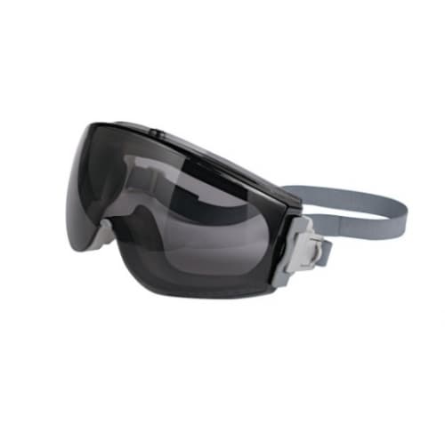 Uvex Gray Frame Gray Lens Uvex Stealth Safety Goggles