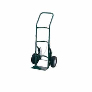 Welding Cylinder Hand Truck w/ 10-in Solid Rubber Tires