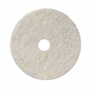 Natural Hair 17 in. Round Ultra High-Speed Floor Pads