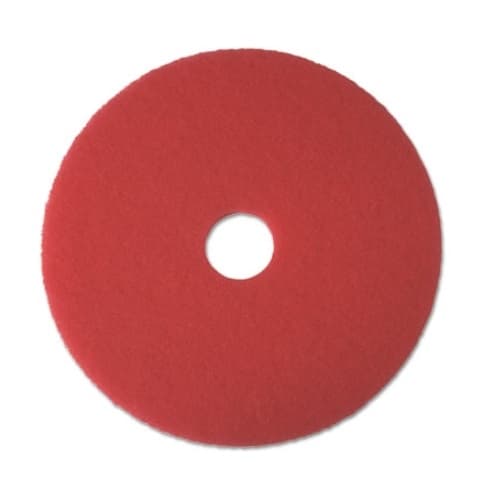 Red Standard 21 in. Round Buffing Floor Pads