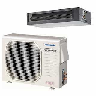 Panasonic HVAC 26K BTU Concealed Duct Mini Split System - Heat Pump & Air Conditioner