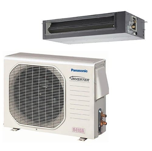 Panasonic HVAC 36K BTU Concealed Duct Mini Split System - Heat Pump & Air Conditioner