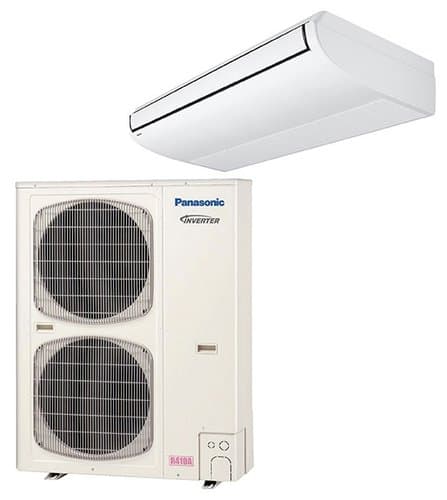 Panasonic HVAC 42K BTU Ceiling Mounted Ductless Mini Split System - Heat Pump & Air Conditioner
