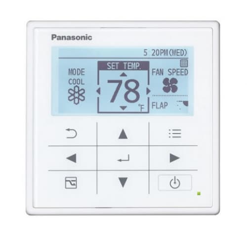 Panasonic HVAC ECONAVI Compatible Wired Remote Controller