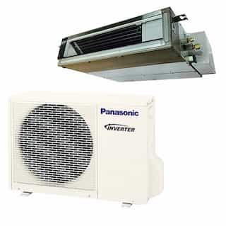 Panasonic HVAC 12K BTU Low Profile Duct Mini Split System - Heat Pump & Air Conditioner