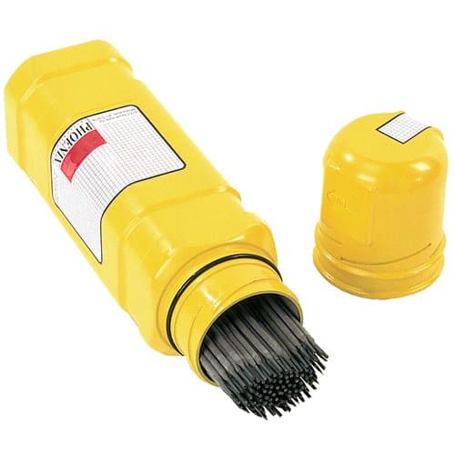 18" Yellow Safetube Rod Containers