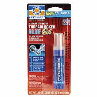Permatex Medium Strength Blue Threadlockers, 10 mL