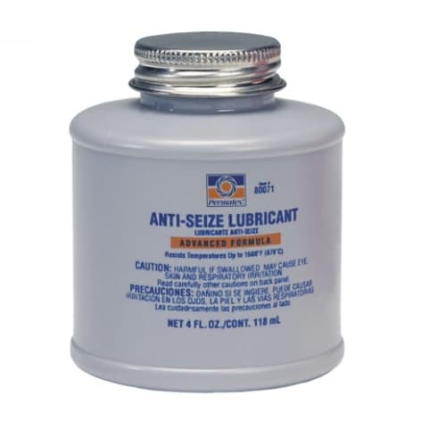 Permatex 4oz Anti-Seize Lubricants, Brush Top Bottle, Silver
