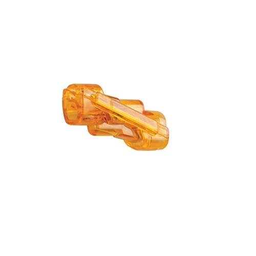 In-line Connector for LED Fixtures, Orange
