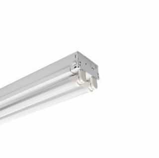 NovaLux 8ft. LED T8 Strip Light Fixture for Single-Ended Tubes, 4-Lamps