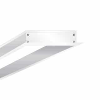 1 x 4' Flange Kit for LED Flat Panel, White