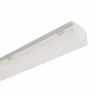 40W Dimmable LED Vapor Tight Light With Frosted Lens, 5000K, 48 Inch