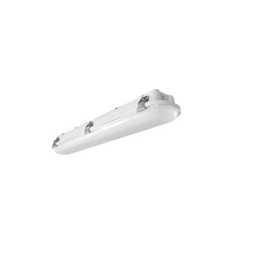 20W 2ft. LED Vapor Tight Fixture, Dimmable, Frosted Lens, 2600 lm, 4000K