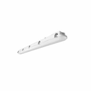 34W 4ft. LED Vapor Tight Fixture, Dimmable, Frosted Lens, 4386 lm, 3500K