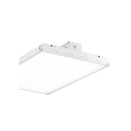 135W 1x2 LED Linear High Bay w/ V-Hook & Chain, 0-10V Dimmable, 17550 lm, 4000K