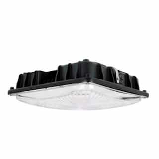 NovaLux 40W LED Canopy Light, 175W MH Retrofit, 0-10V Dimmable, 5350 lm, 4000K, Black