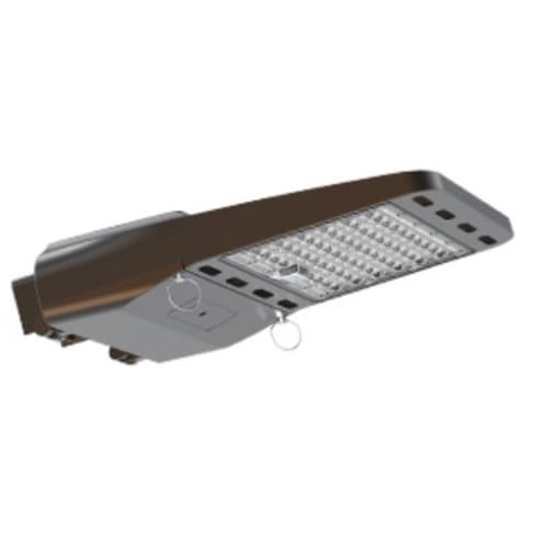 83W LED Stealth Shoebox Fixture, Dimmable, 5000K, Bronze