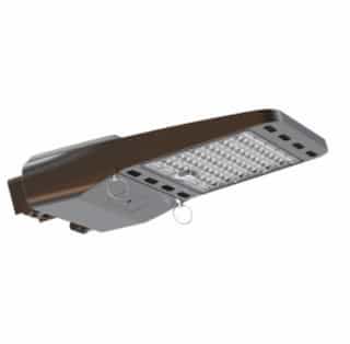 151W LED Stealth Shoebox Fixture, Dimmable, 5000K, Bronze