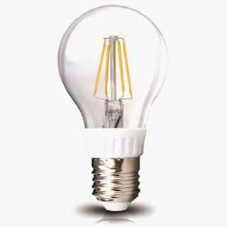3W A17 Bulb, Dimmable, E26, 200 lm, 85V-265V, 2700K, Clear